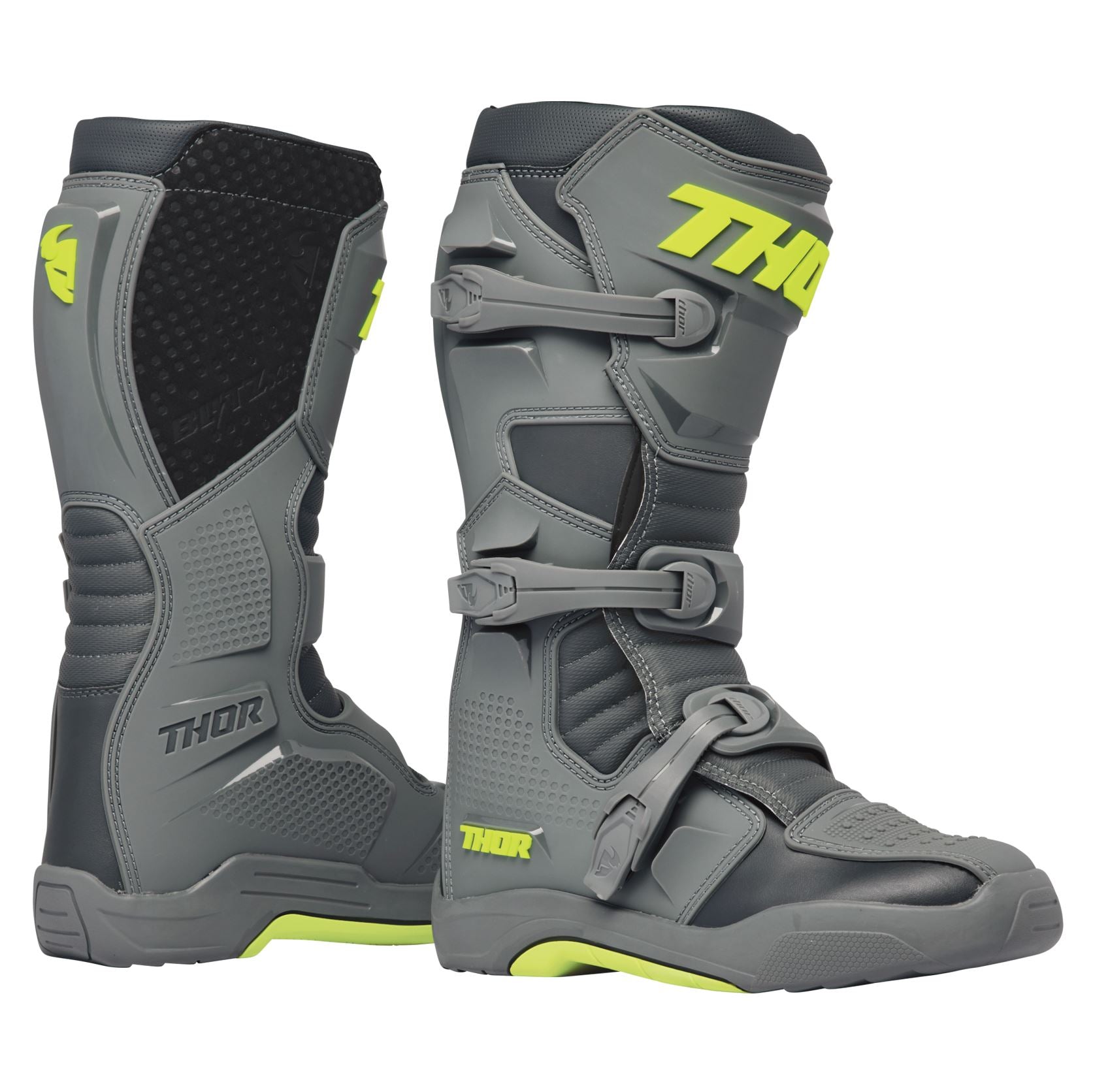Thor 2024 Motocross Boots Blitz XR Grey Charcoal
