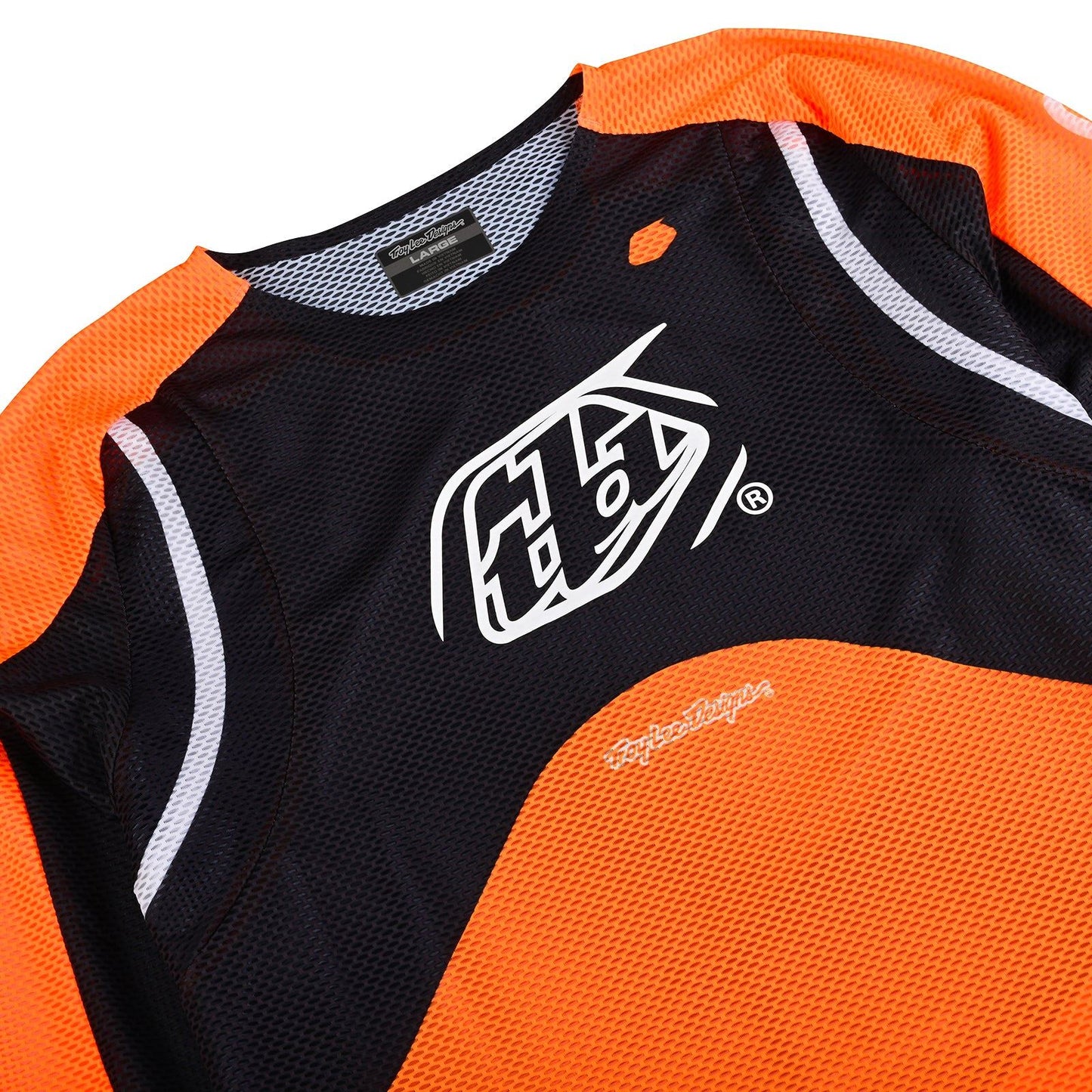 Troy Lee Designs 2025 Motocross SE PRO AIR Pinned Jersey Neo Orange