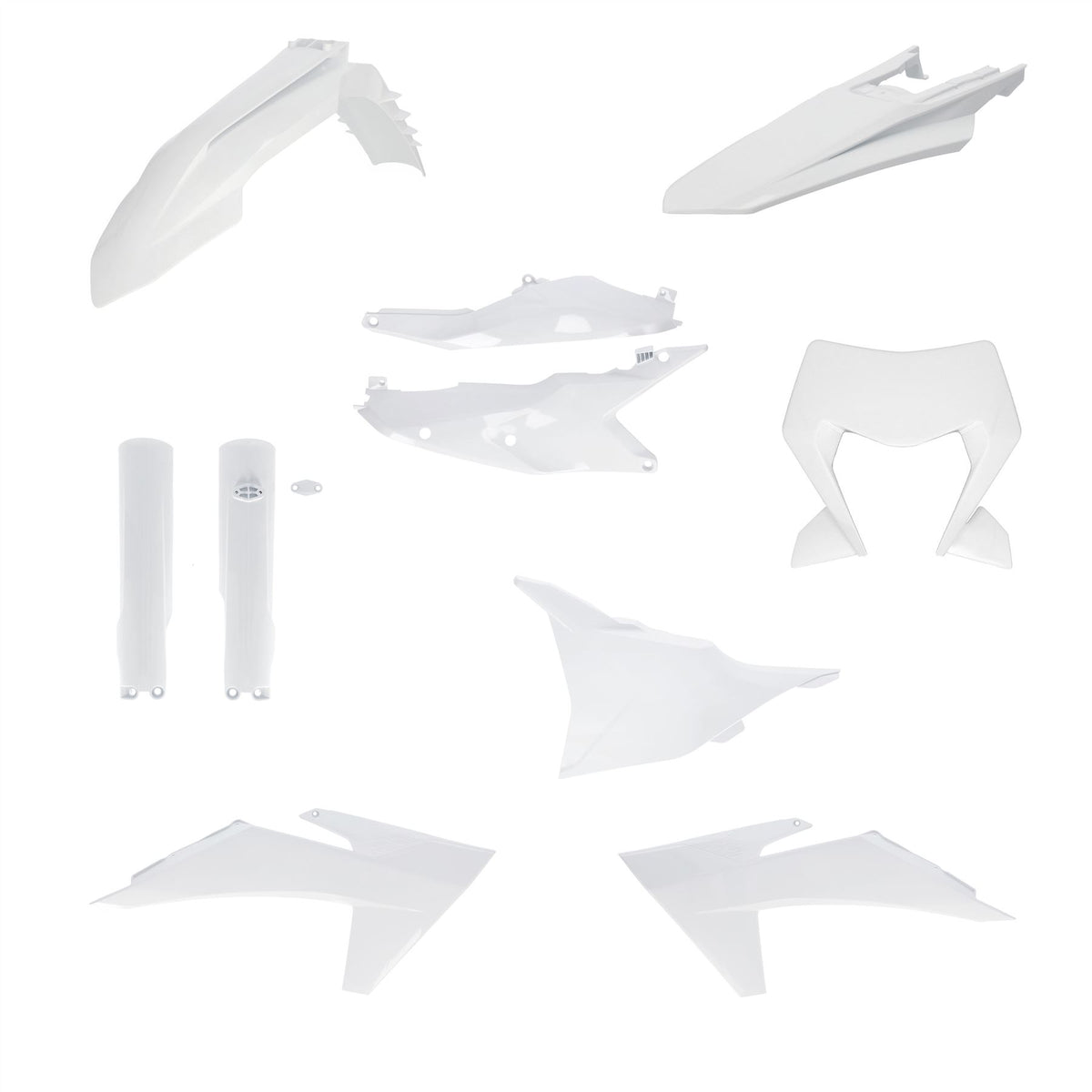 Acerbis Full Plastic Kit White 0026809.030