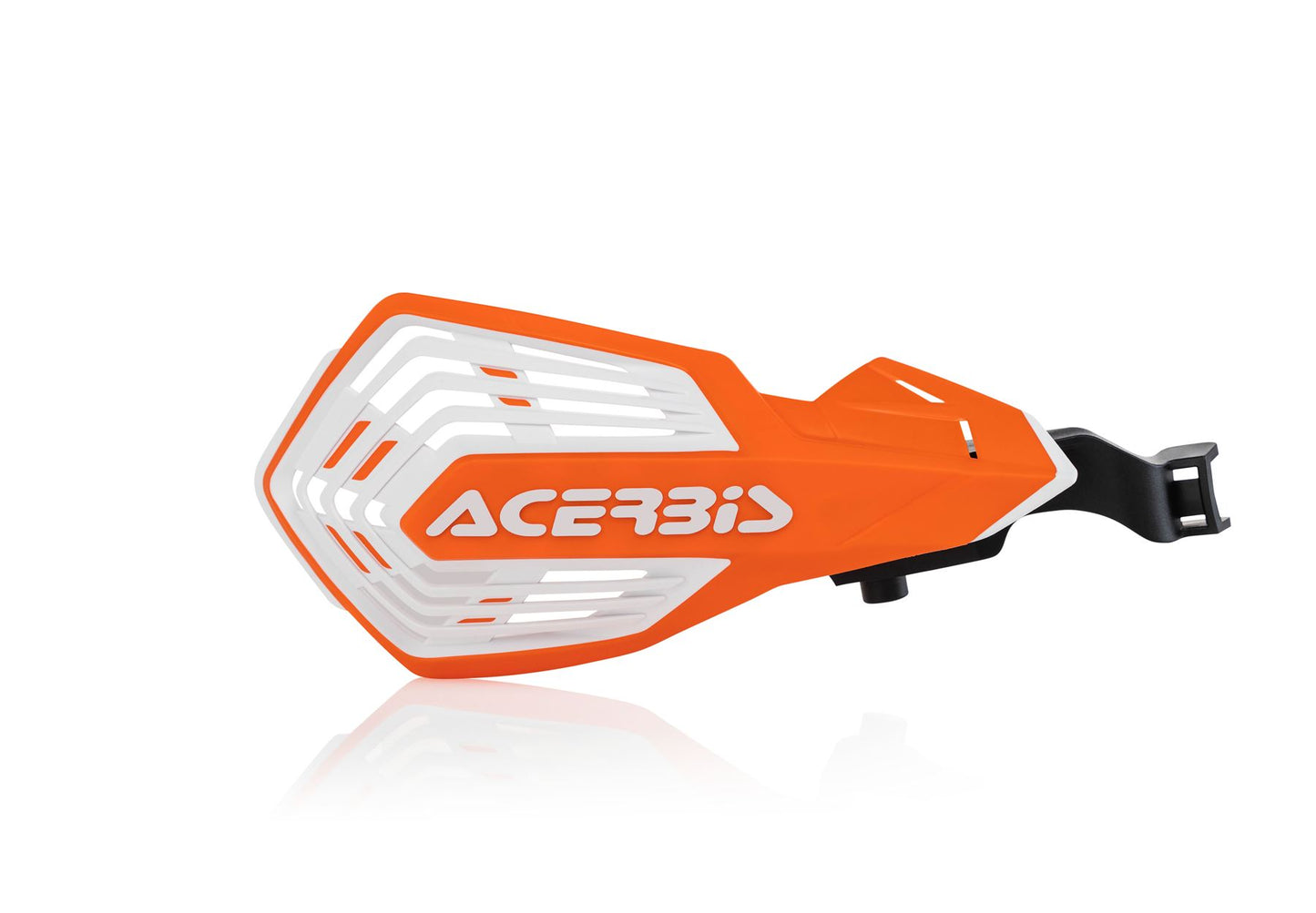 Acerbis K-Future Vented Handguards Orange White Husqvarna FC 450 2014 - 2025