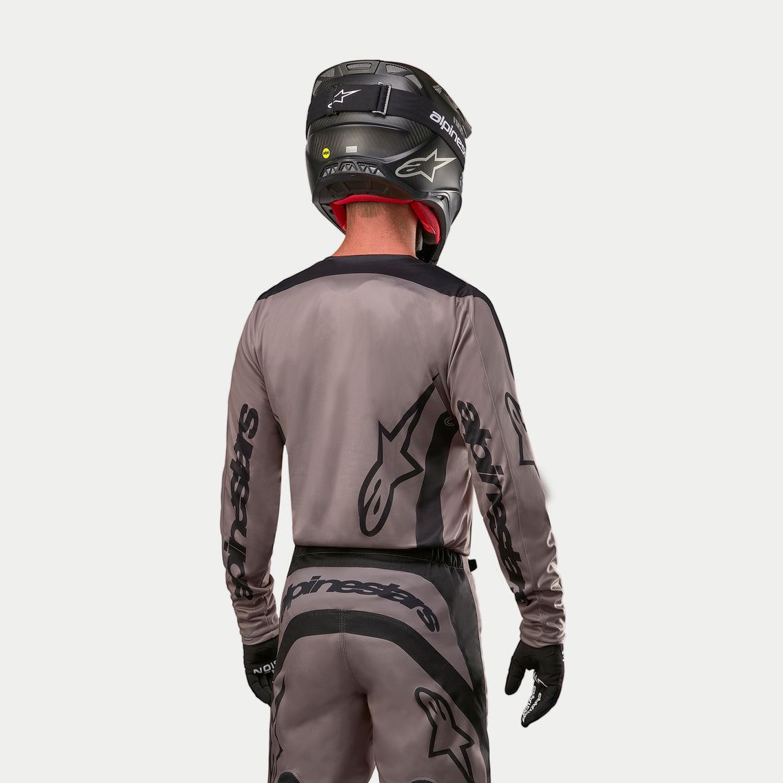 Alpinestars 2024 Fluid Lurv Motocross Combo Kit Pants & Jersey Mud Black
