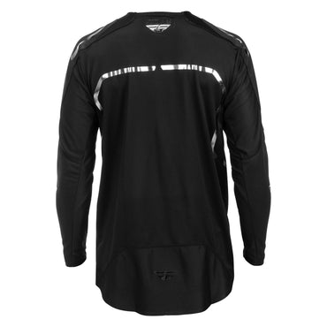 Fly Racing 2026 Motocross Jersey Evolution DST Spark Black Silver