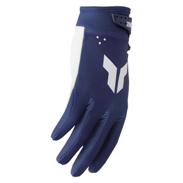 Thor 2026 Youth Launchmode Split Navy MX Gloves