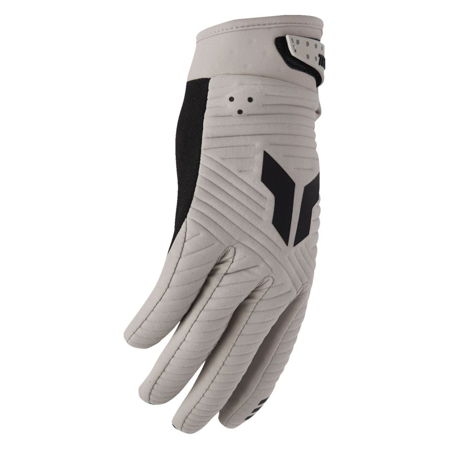 Thor 2026 Launchmode Cold Weather Black Grey Sand MX Gloves