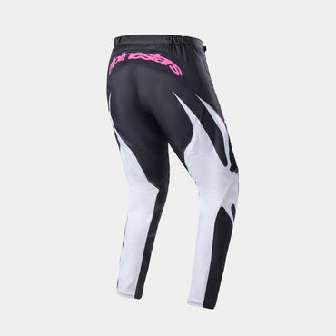 Alpinestars 2024 Stella Fluid Motocross Pants Black White CLEARANCE