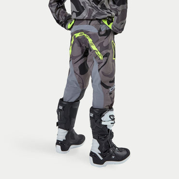 Alpinestars 2024 Racer Tactical Youth Motocross Pants Cast Gray Camo Magnet Clearance