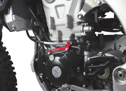 Zeta Racing Clutch Cable Guide Red For Honda CRF250 R CRF 250R 2004 - 2009