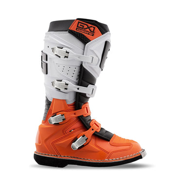 Gaerne GX1 Motocross Boots Orange White