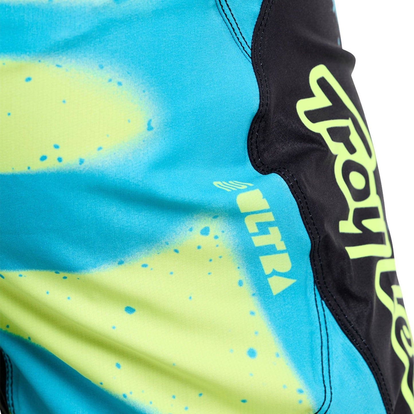 Troy Lee 2026 Motocross Pants SE Ultra Membrane Black Glo Yellow