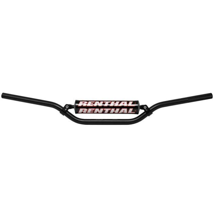 Renthal 7/8 22mm Handlebar Bar Motocross Black 768-02 6.0 In Trials