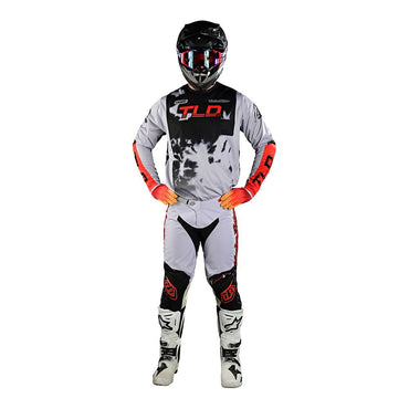 Troy Lee Designs 2025 GP Pants Astro Light Grey Orange