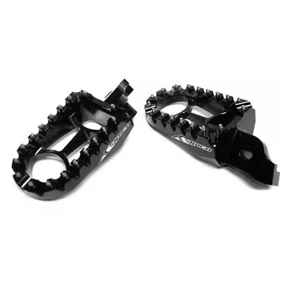 Apico Racing Footpegs Black For Suzuki RMZ 450 2005 - 2007 CLEARANCE