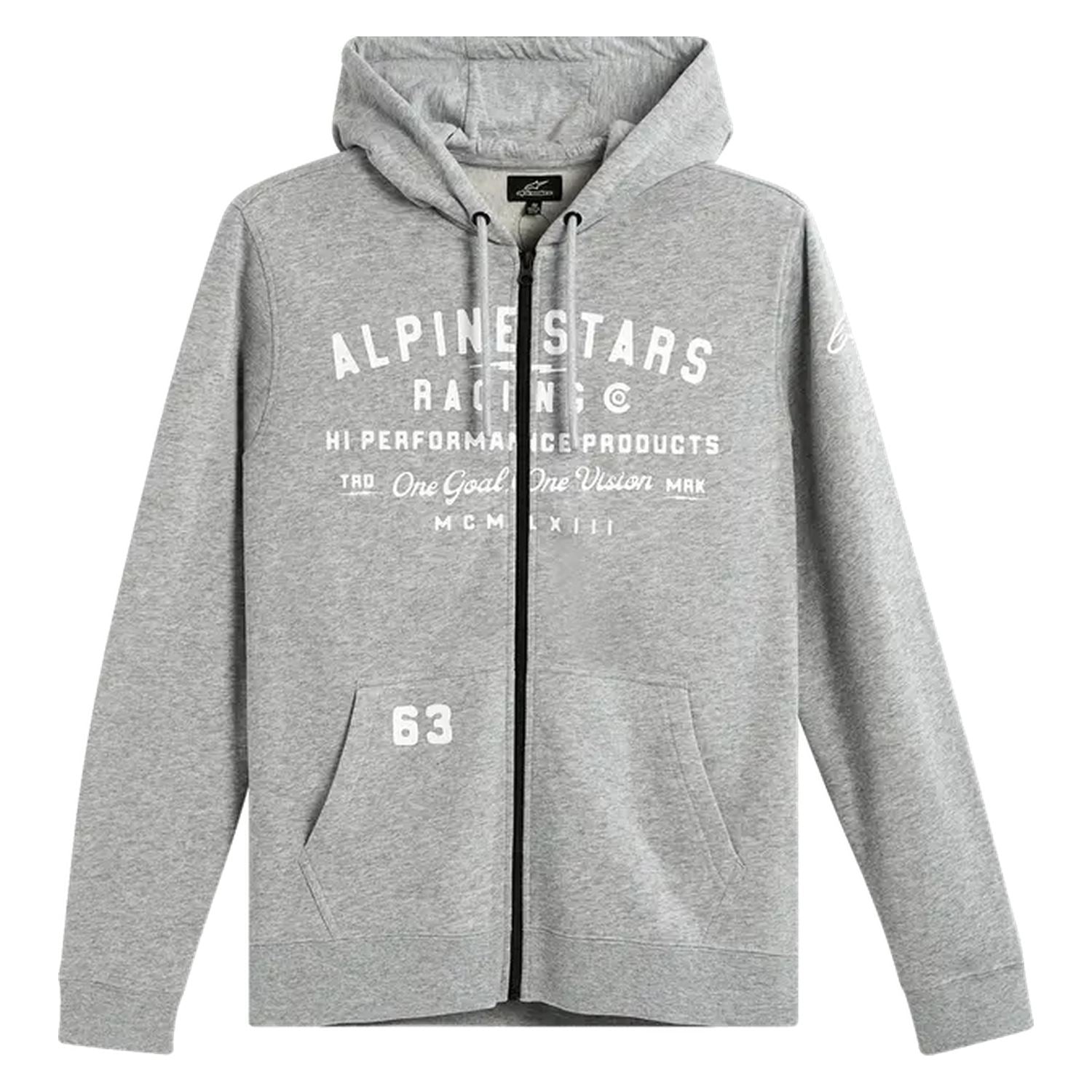 Alpinestars Region Zipped Hoodie Grey