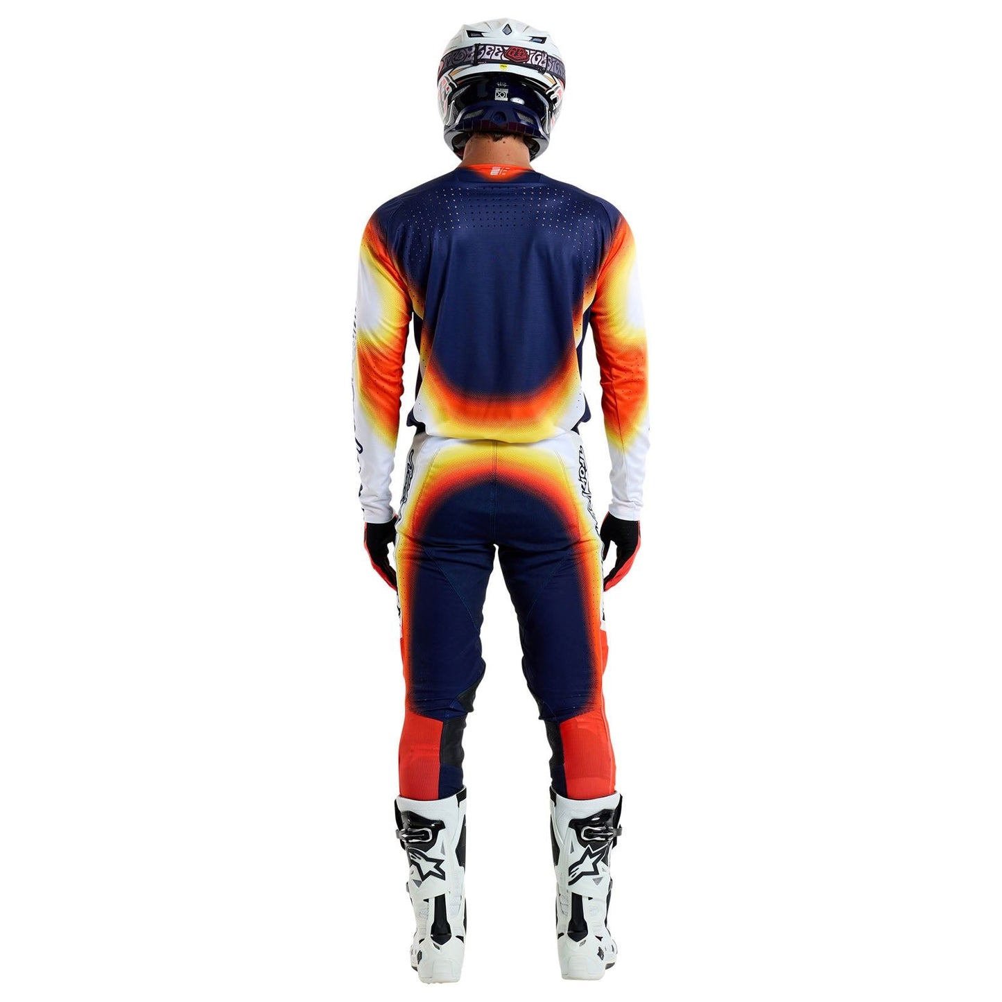 Troy Lee Designs Spring 2025 MX Combo Kit SE PRO Array White Navy