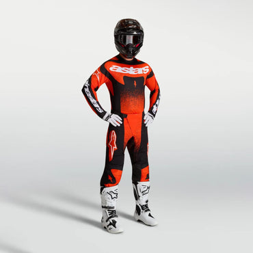 Alpinestars 2027 Techstar Swan MX Combo Kit Cardinal Red Black White