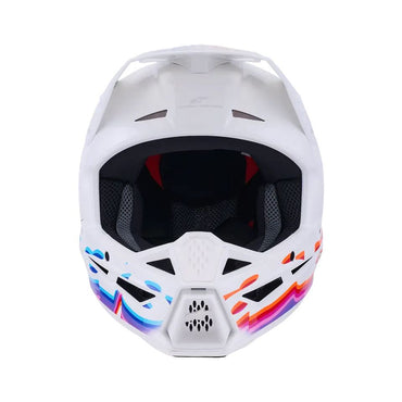 Alpinestars 2026 SM3 Force Motocross Helmet White Glossy