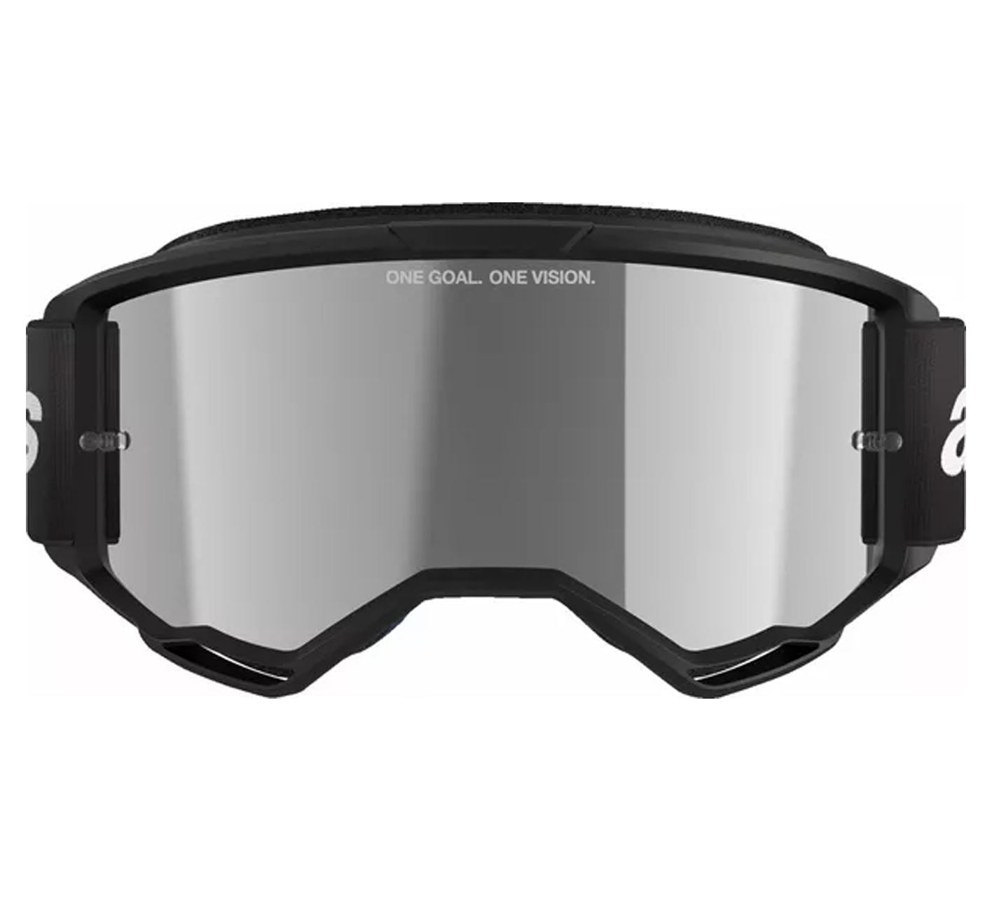 Alpinestars 2025 Goggles Vision 3 Wordmark Black Mirror Silver