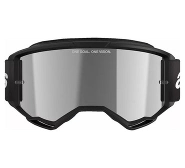 Alpinestars 2026 Goggles Vision 3 Wordmark Black Mirror Silver