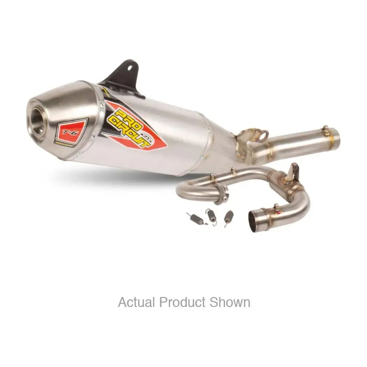 Pro Circuit T-6 Stainless Exhaust System For Yamaha YZ 250 F 50th Anniversary Edition 2024-2026