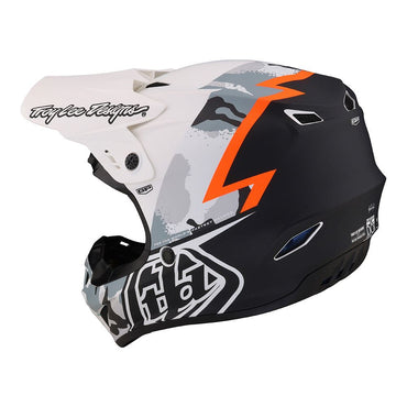 Troy Lee Designs Youth GP Helmet Volt Camo White