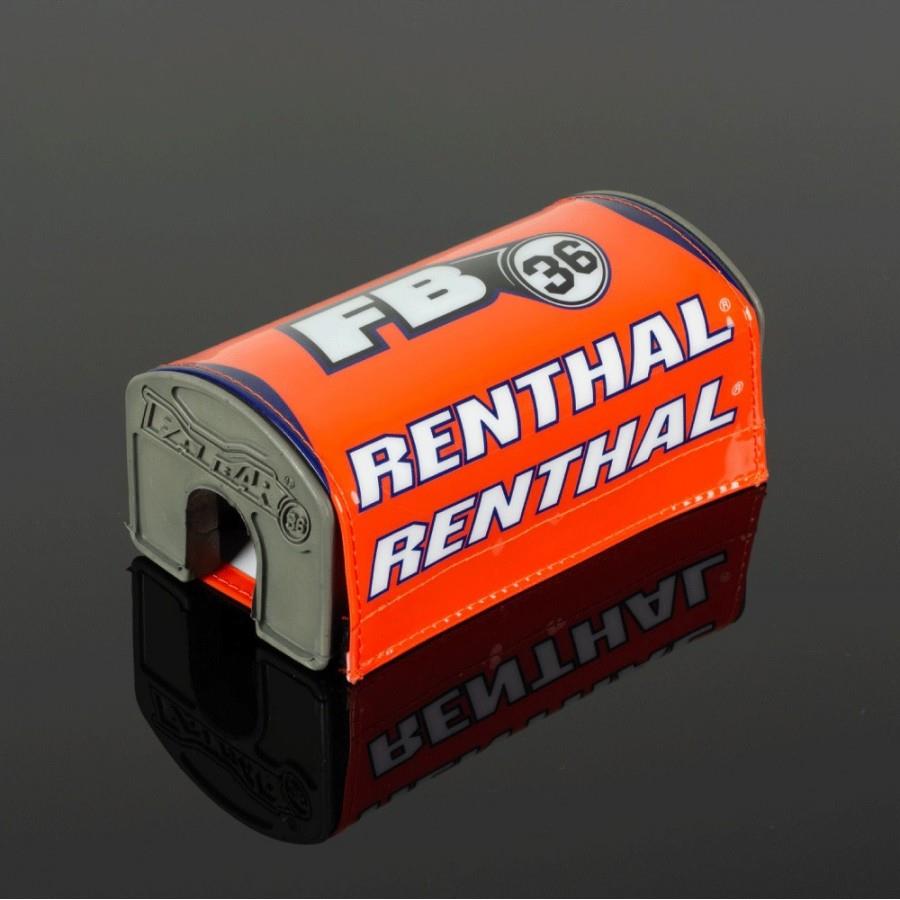 Renthal Fat Bar 36 Pad Orange Blue White Bar Pad New