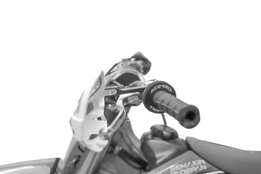 Acerbis Uniko MX Handguards Pair + Kit For White Black Beta RR 350 4T 2010 - 2024