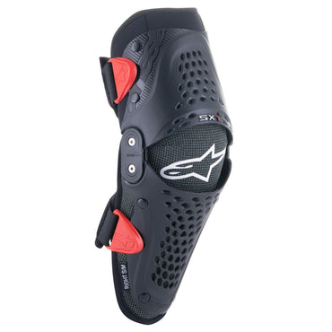 Alpinestars 2026 Youth SX-1 Knee Protectors Black Red