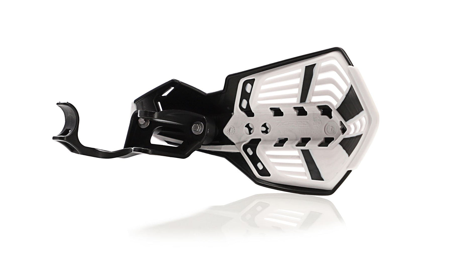 Acerbis K-Future YKS Motocross Handguards Black White Fantic XEF 450 2021 - 2024