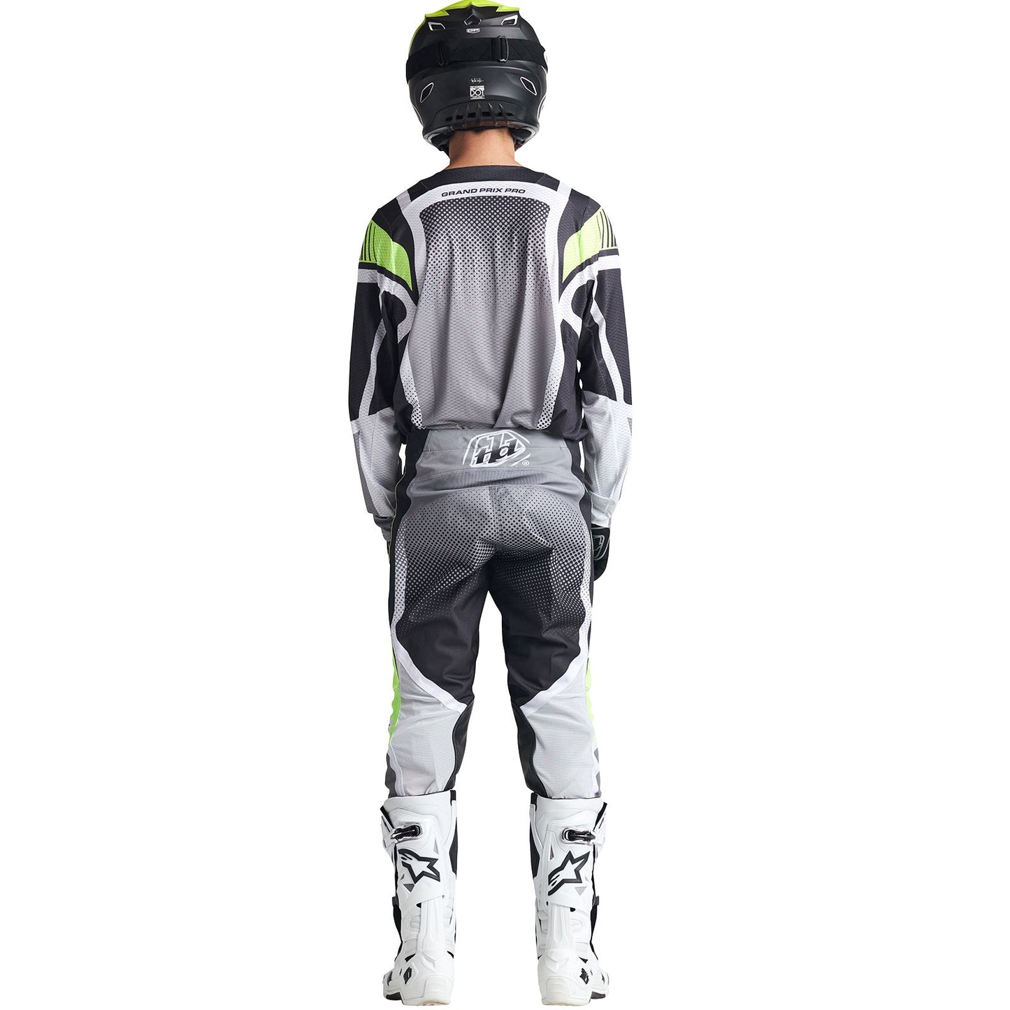 Troy Lee Designs 2025 Motocross Combo Kit GP Pro Air Bands Phantom Grey