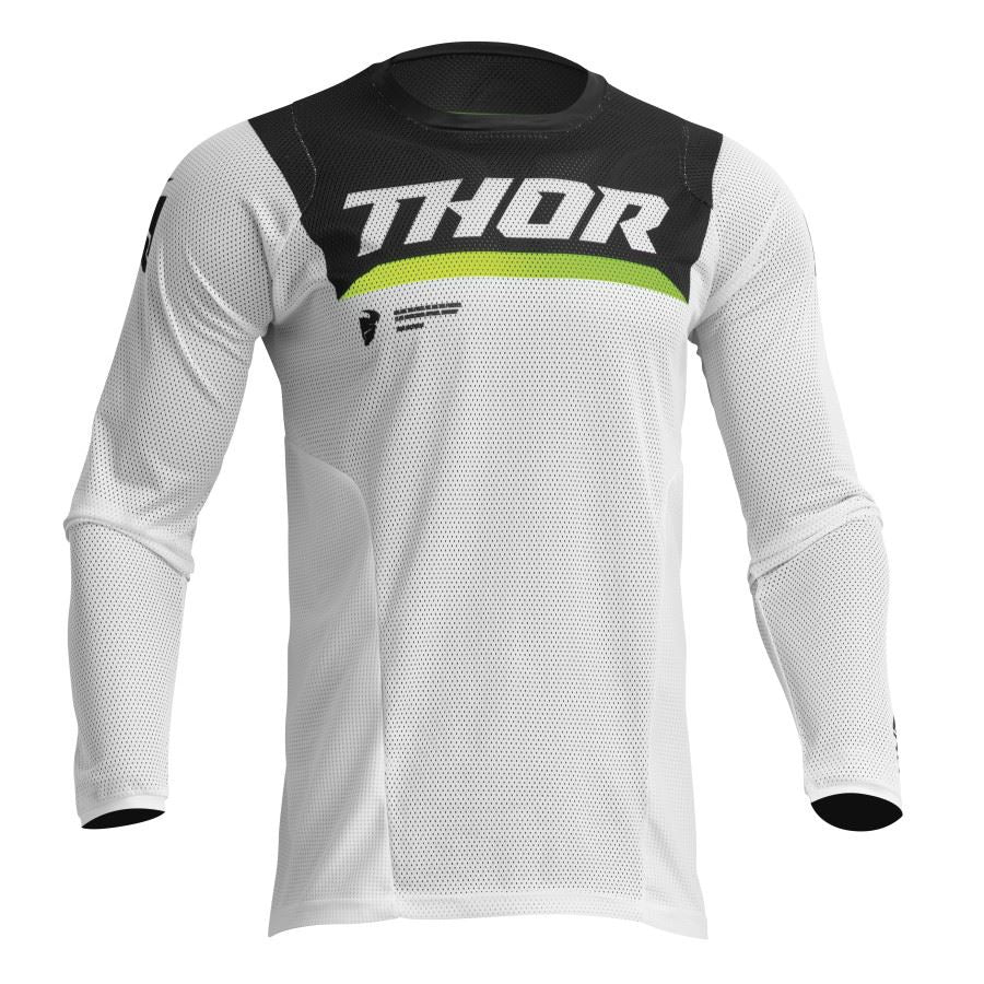 Thor Pulse Air Cameo White Black Motocross Combo Kit CLEARANCE