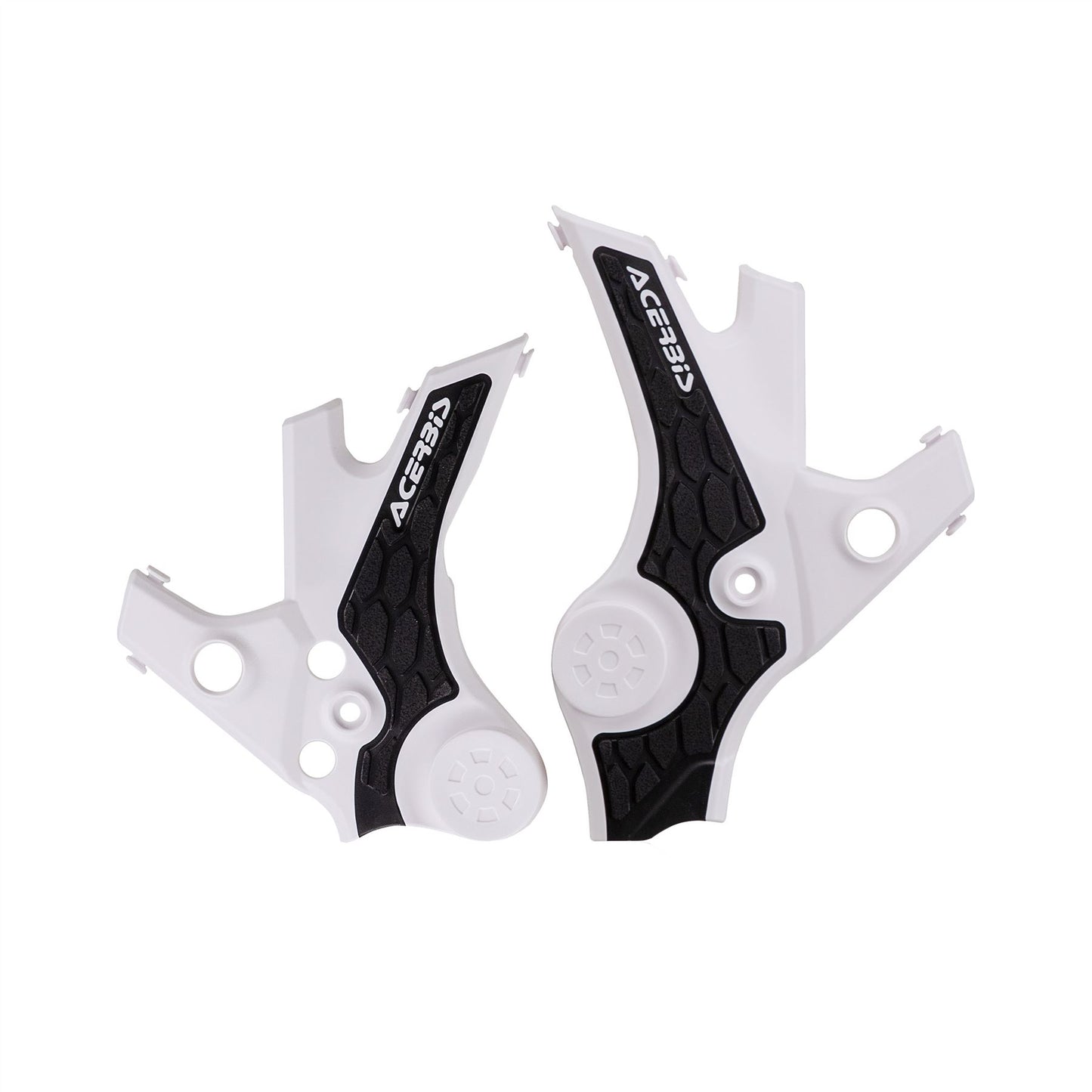 Acerbis X-Grip Frame Guards Black Red For Honda AFRICA TWIN 1100L ADVENT 2020-24