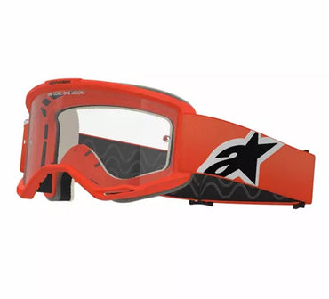 Alpinestars 2026 Goggles Vision 5 Corp Orange Clear