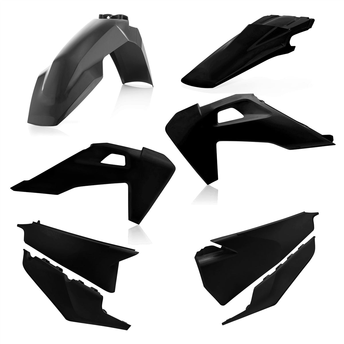 Acerbis Plastic Kit Black 0023482.090