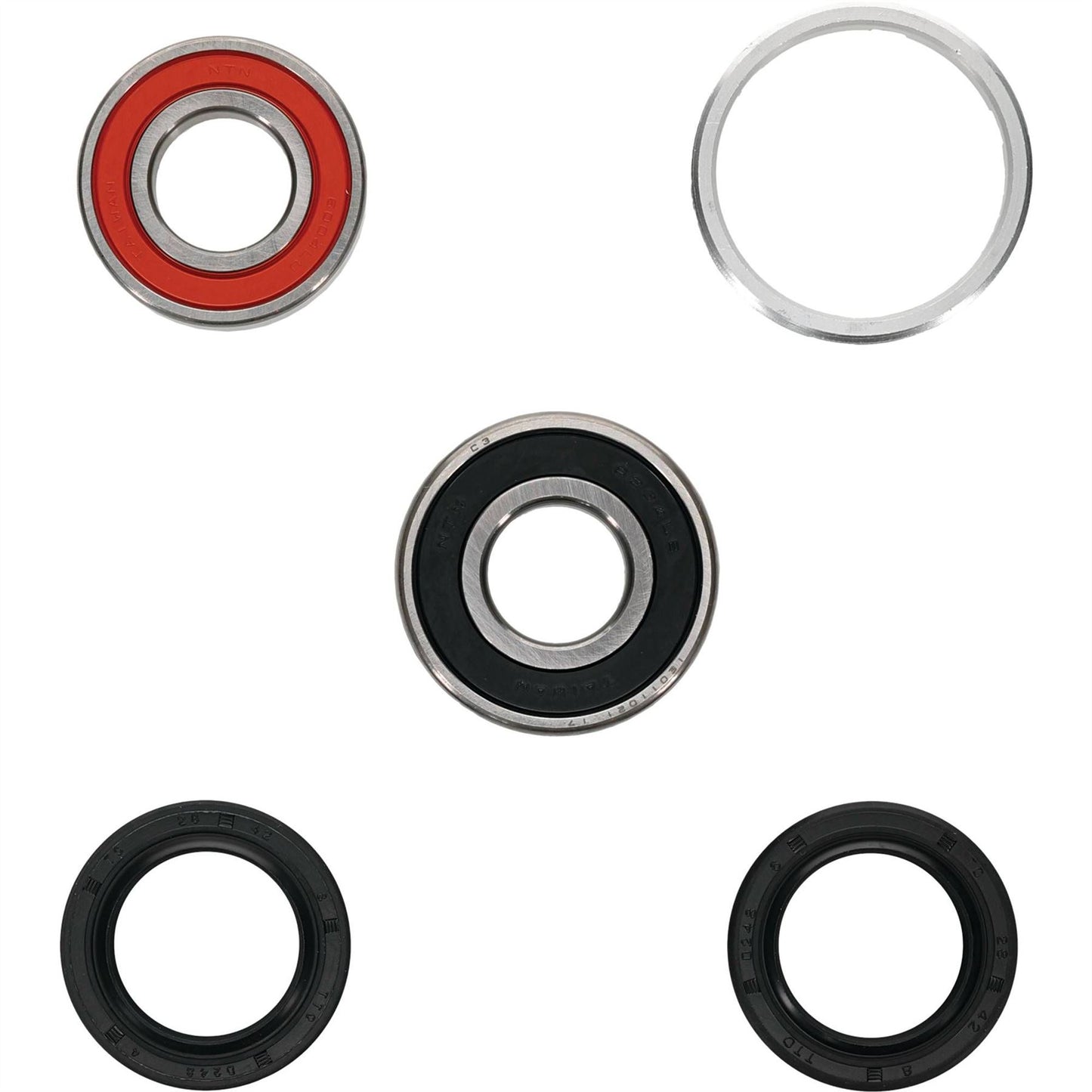 All Balls Rear Wheel Bearing Kit For Honda CR 500R 1987-1988