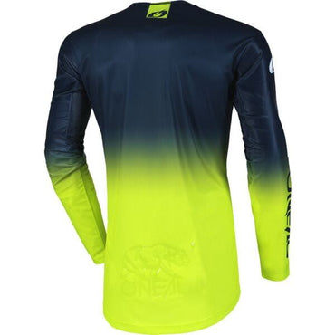 O'Neal 2025 Motocross Jersey Mayhem Hexx Blue Neon Yellow