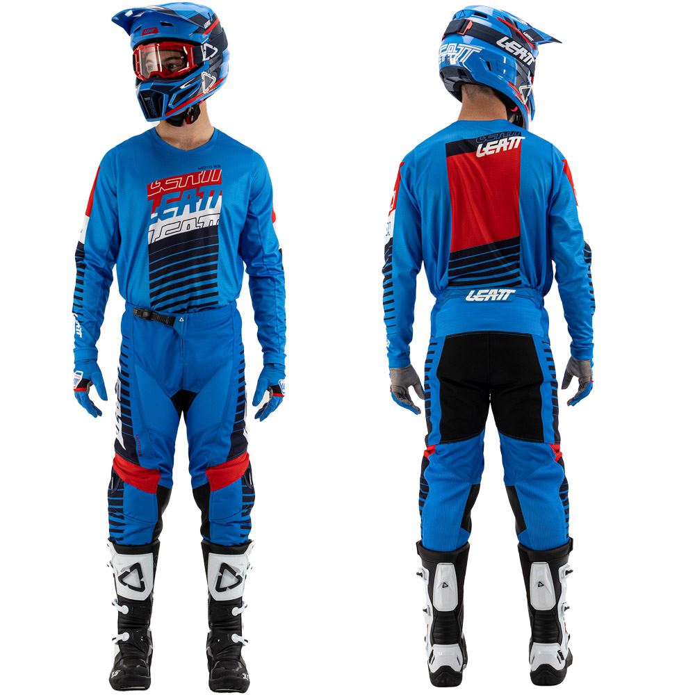 Leatt 2025 Motocross Combo Ride Kit 3.5 Royal
