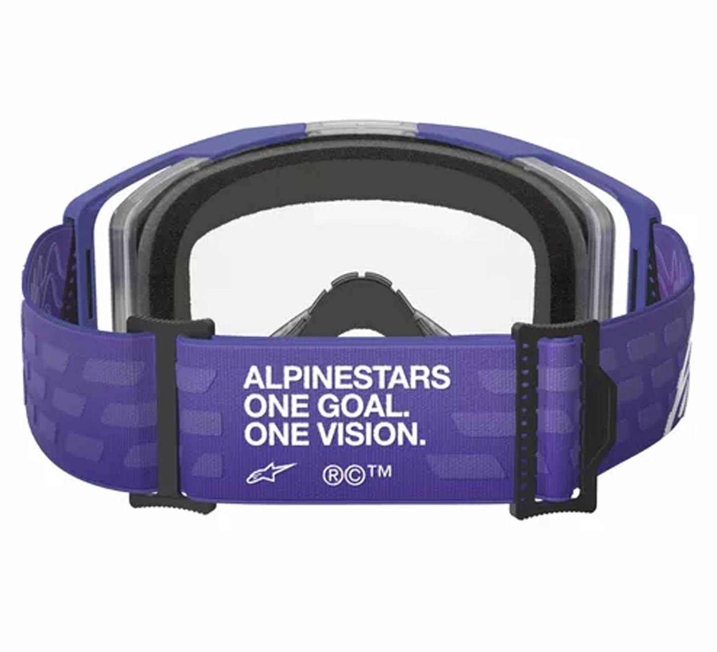 Alpinestars 2025 Goggles Vision 8 Corp Purple Clear