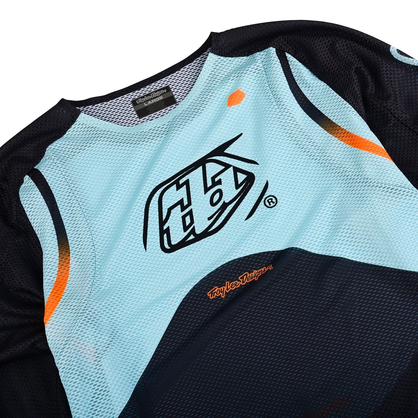 Troy Lee Designs 2025 Motocross SE PRO AIR Pinned Jersey Phantom Aqua
