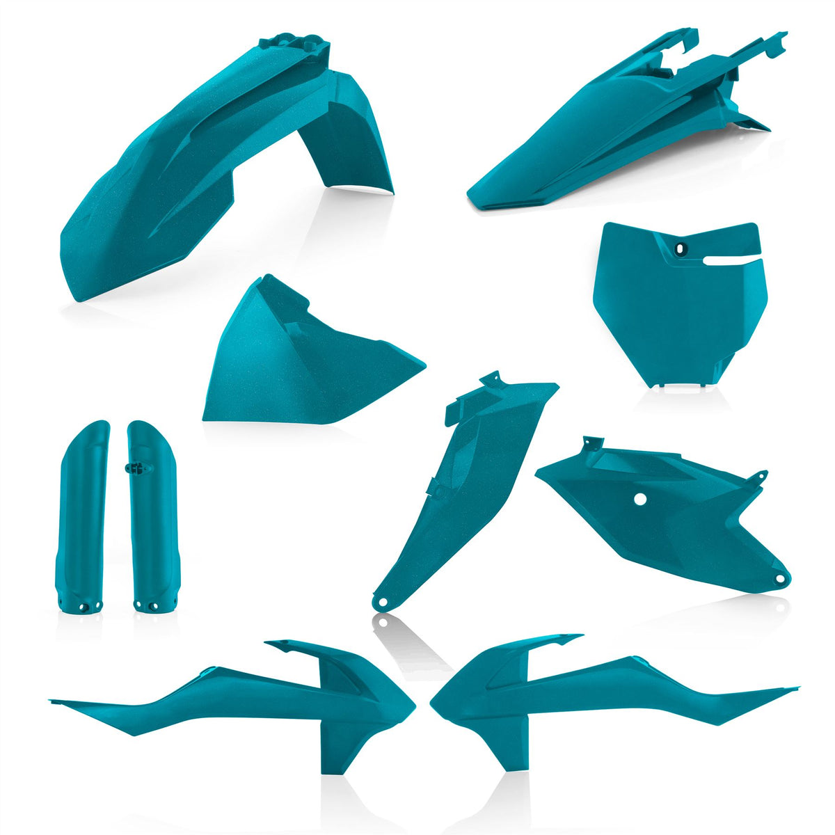 Acerbis Full Plastic Kit Green 3 Teal For KTM SX 85 2018-2024