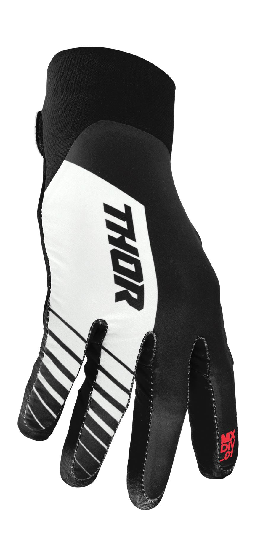 Thor 2024 Motocross Gloves Agile Analog Black