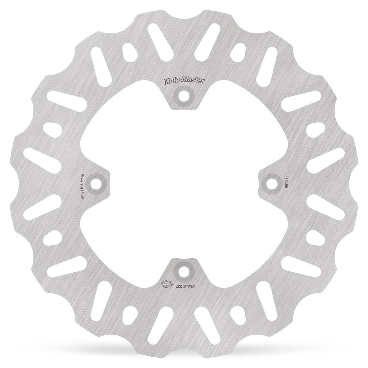 Moto-Master Rear Nitro Series 200 mm Brake Disc For Suzuki RM 85 L 2005-2023