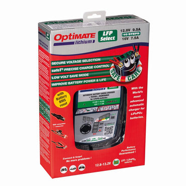 Optimate Lithium Select LFP 4S 5S Ampmatic Battery Charger Optimiser