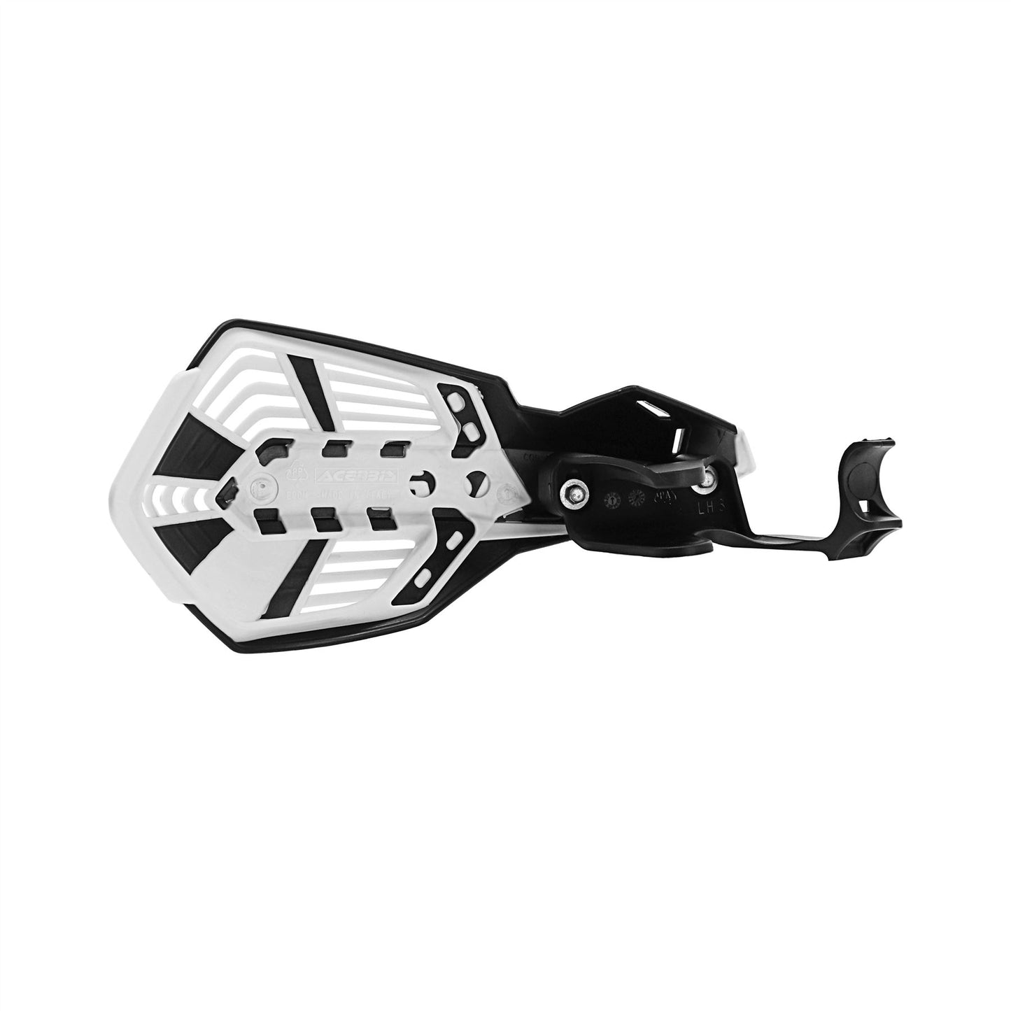 Acerbis 2024 K-Future KH Motocross Handguards Black White Kawasaki KX 450 2024