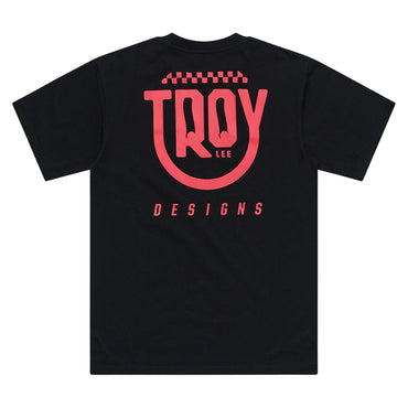 Troy Lee Designs Spring 2025 MX Smiley Casual T-Shirt Black
