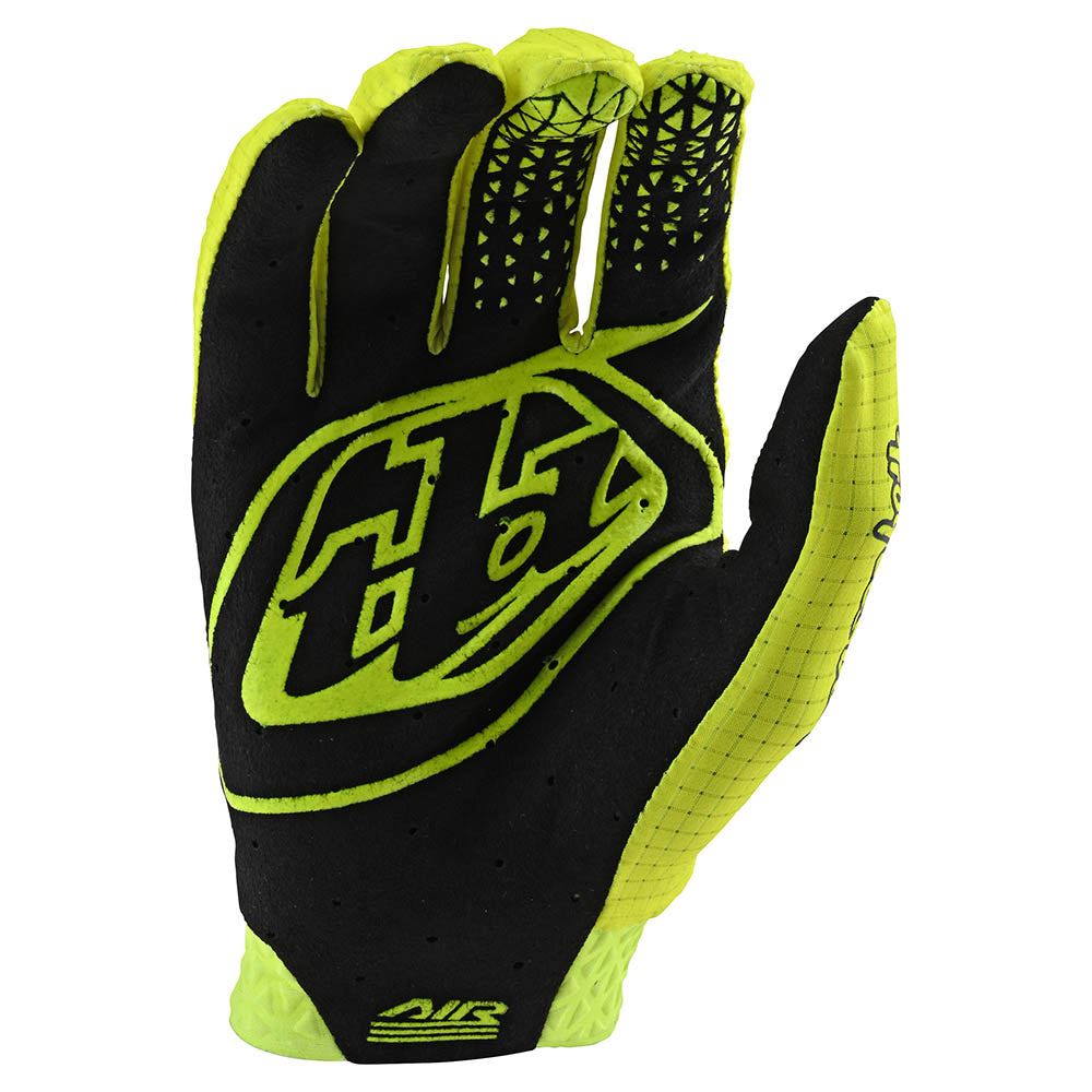 Troy Lee Designs 2025 Youth Air Gloves Solid Flo Yellow