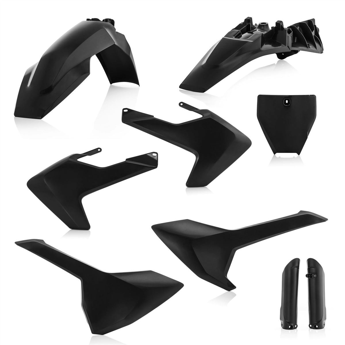 Acerbis Radiator Rad Scoops White For Husqvarna TC 250 2017-2018