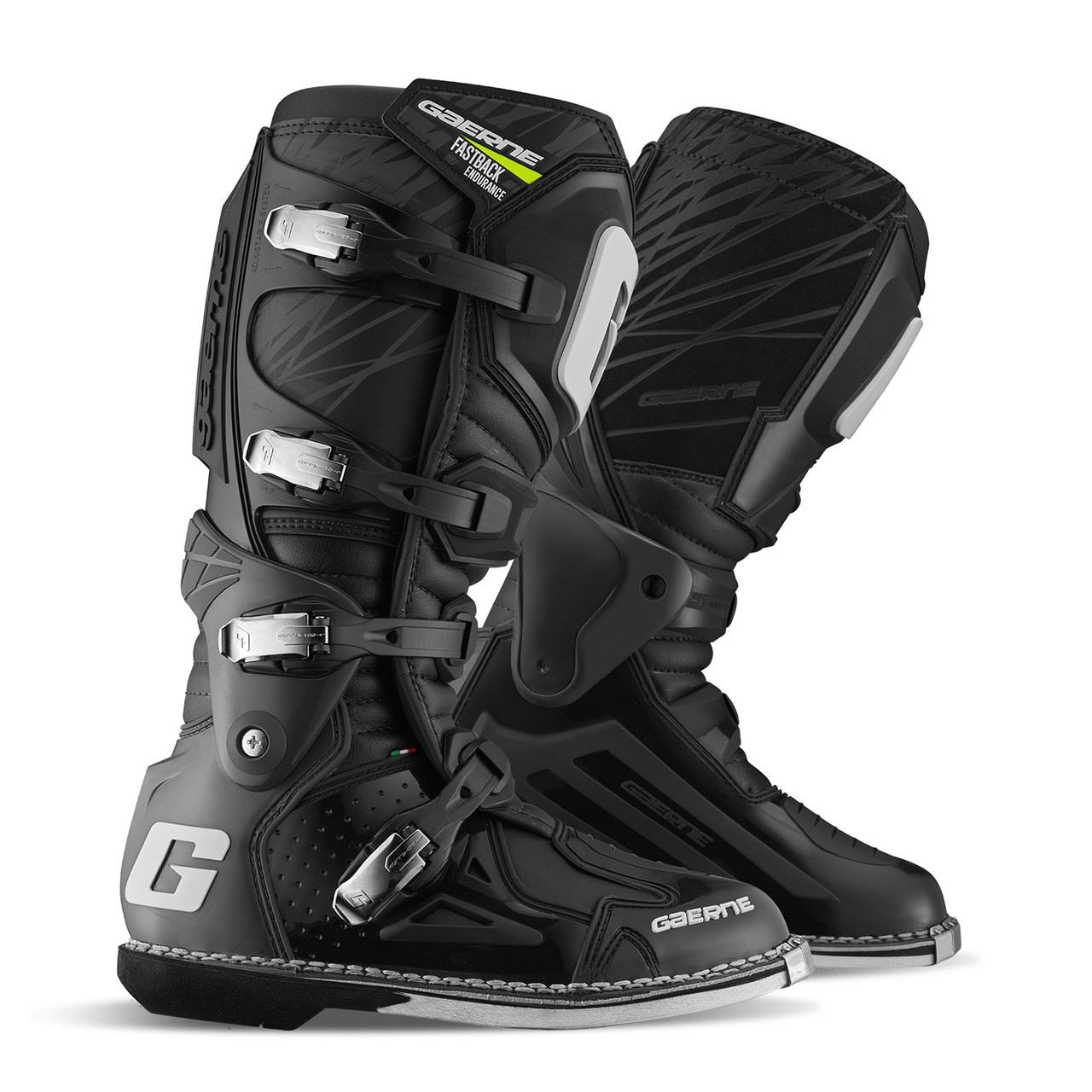 Gaerne Youth Fastback Motocross Boots Black