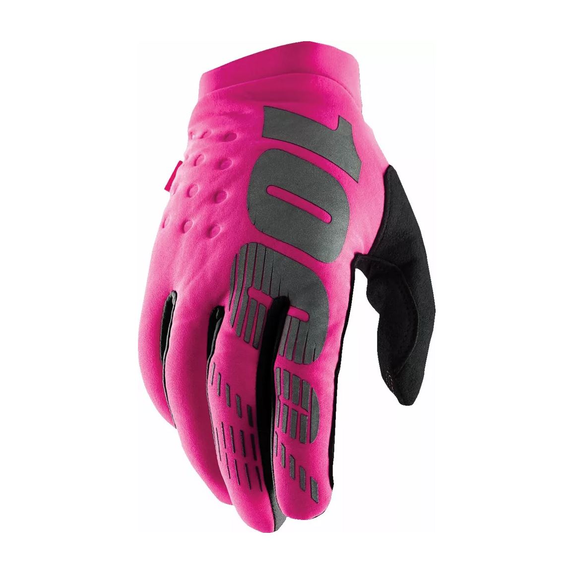 100% MX Gloves Brisker Cold Weather Womens Pink Black