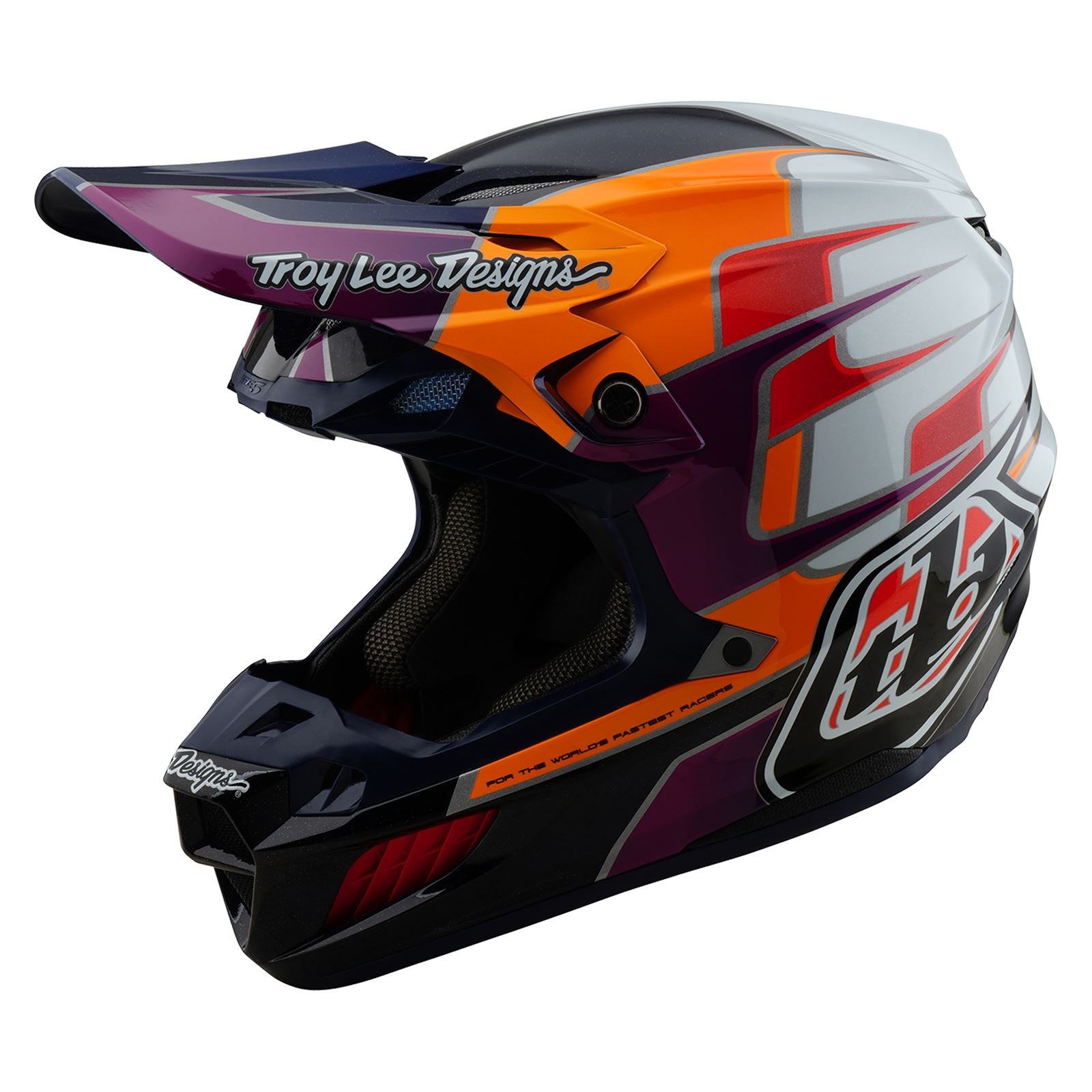 Troy Lee Designs Spring 2025 MX Helmet SE5 Carbon Speed Navy