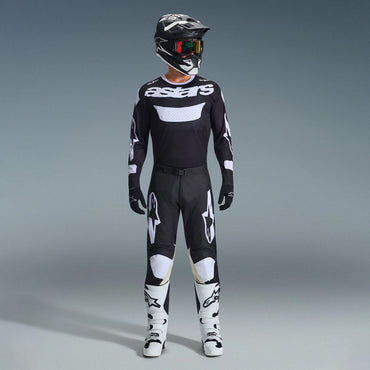 Alpinestars 2026 Racer Air Riway Motocross Combo Kit Black White
